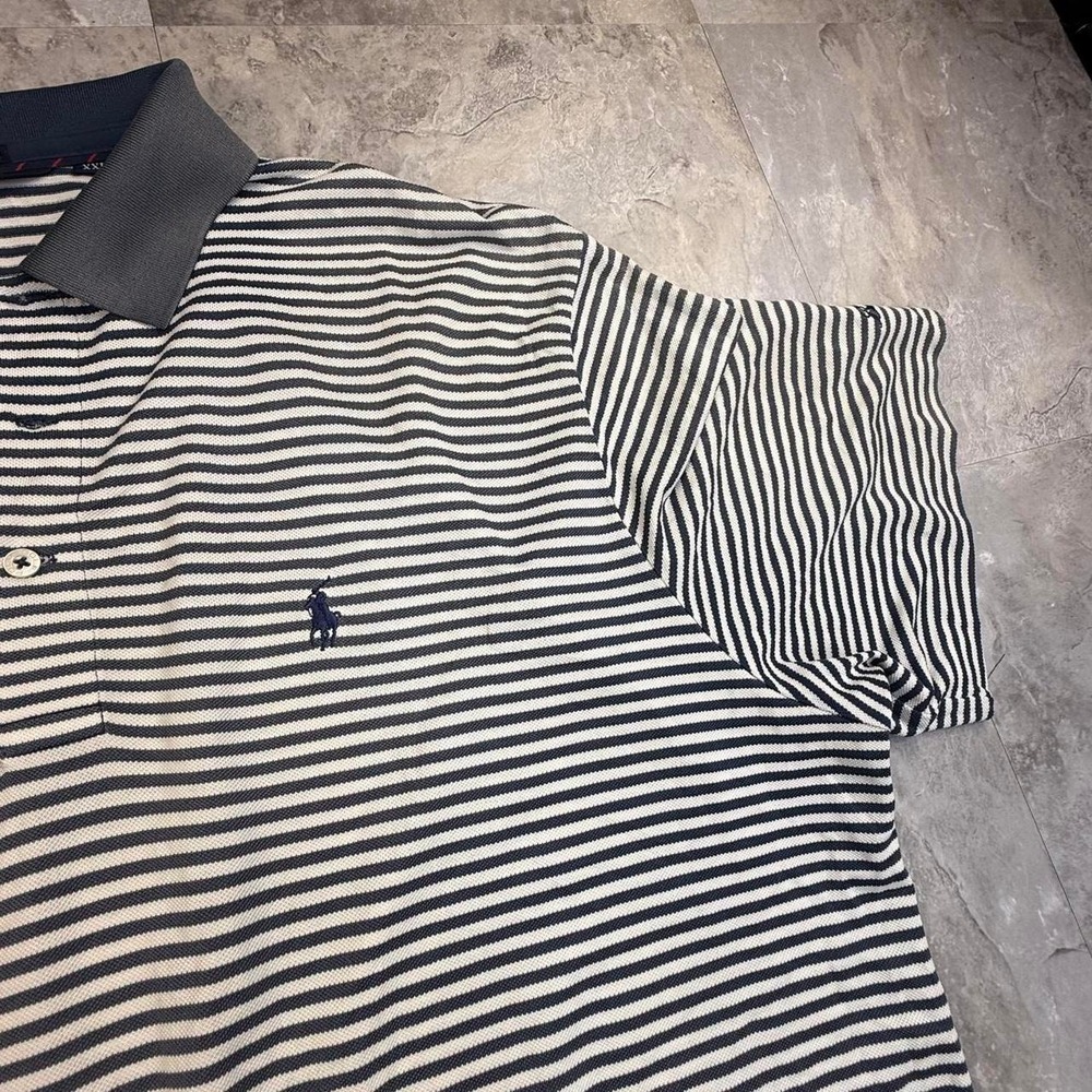 Striped Polo Ralph Lauren golf shirt size 2xl - Picture 2 of 8